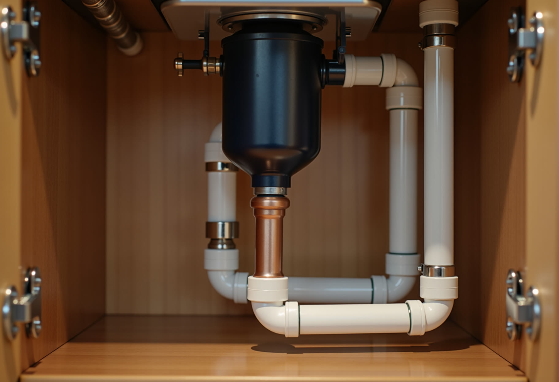 Kitchen faucet and disposal swapped in one visit in Del City